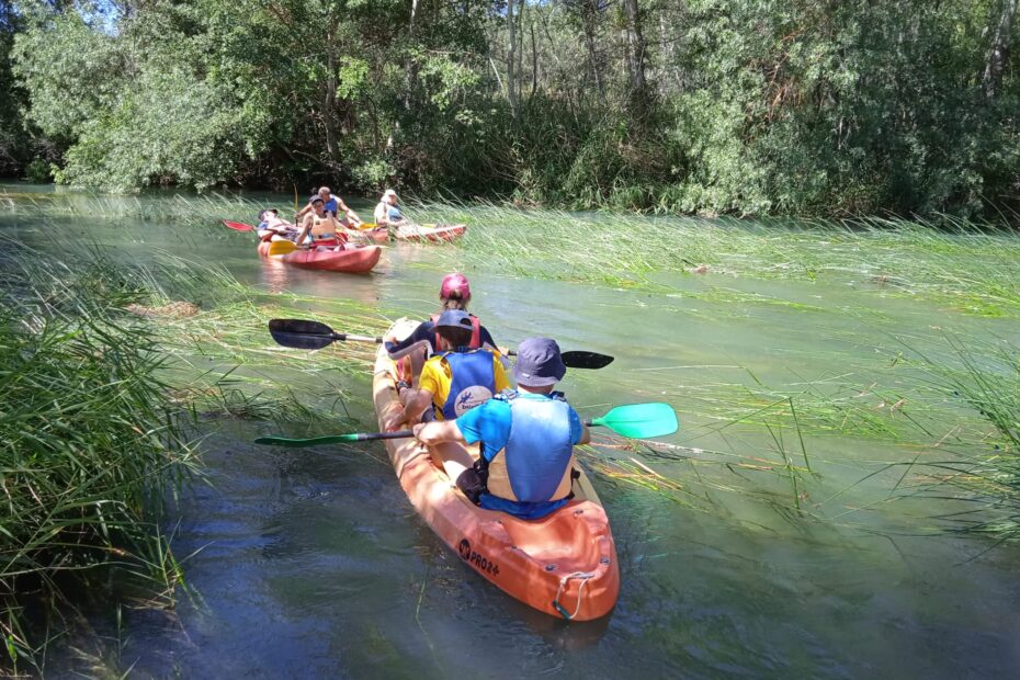 rutas en kayak cerca de Madrid