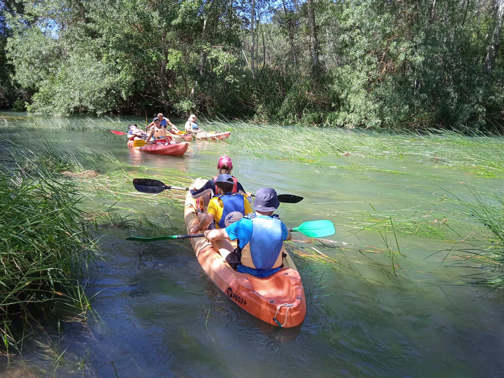 rutas en kayak cerca de Madrid