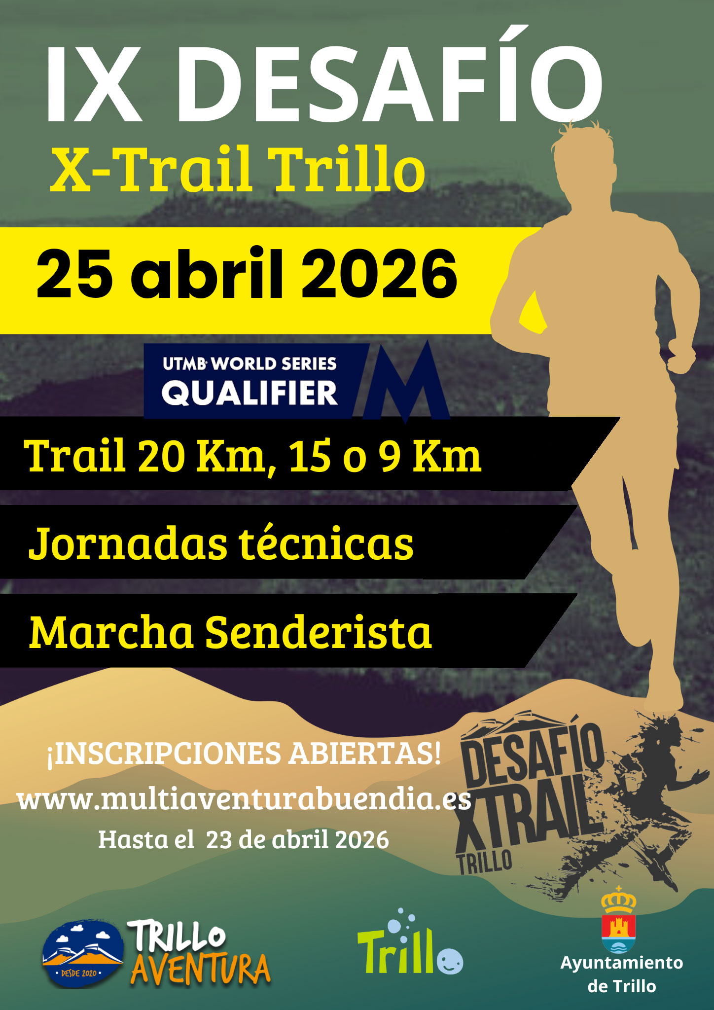 Cartel Desafío XTrail Trillo 2026