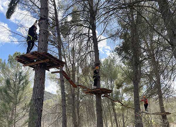 parque de cuerdas en trillo