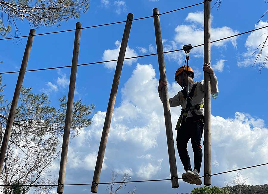 Parque de aventuras cerca de Madrid
