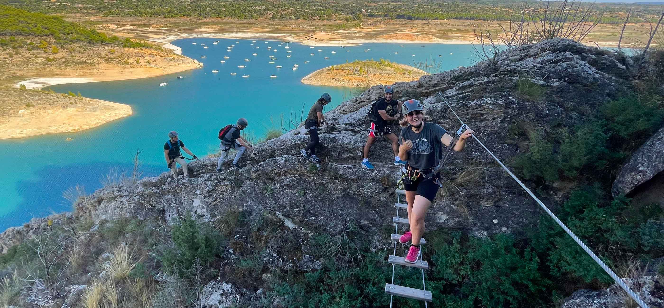 Vía ferrata de la Boca del infierno y de Priego